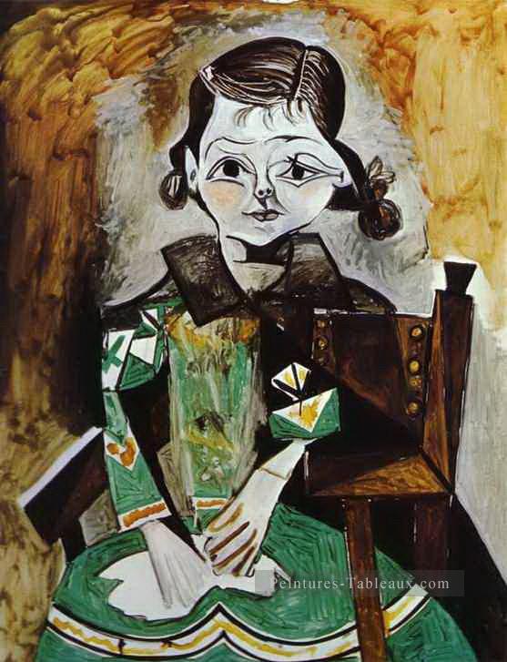 Paloma Picasso 1956 cubisme Pablo Picasso Peintures à l'huile